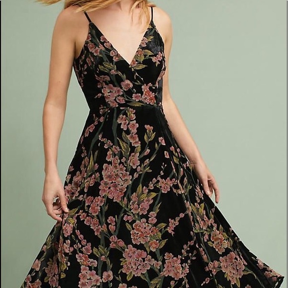 Anthropologie Dresses & Skirts - Eri + Ali Floral Burnout Dress
